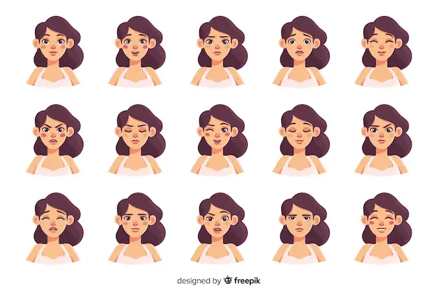 Various expressions of femininity